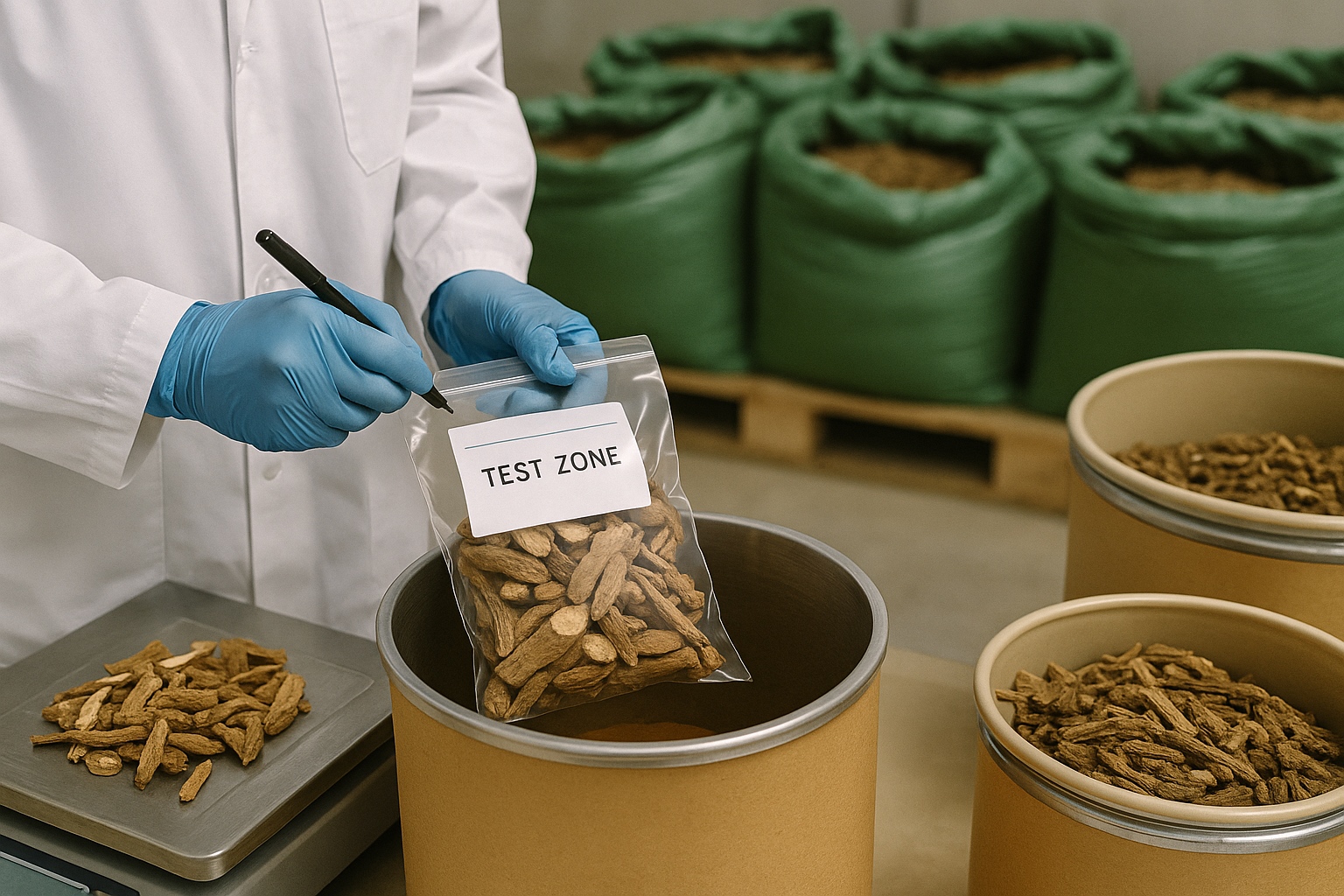 Quality Testing & Storage